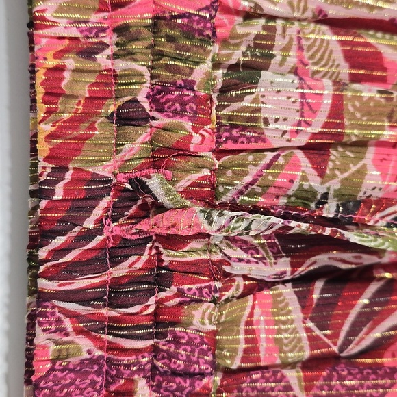 {Elan} Printed Ruffle Maxi Skirt - Size M - Picture 6 of 15